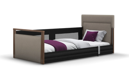 Solo SafeSide Upholstered Profiling Floor Bed