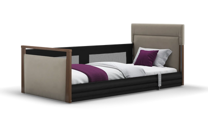 Solo SafeSide Upholstered Profiling Floor Bed