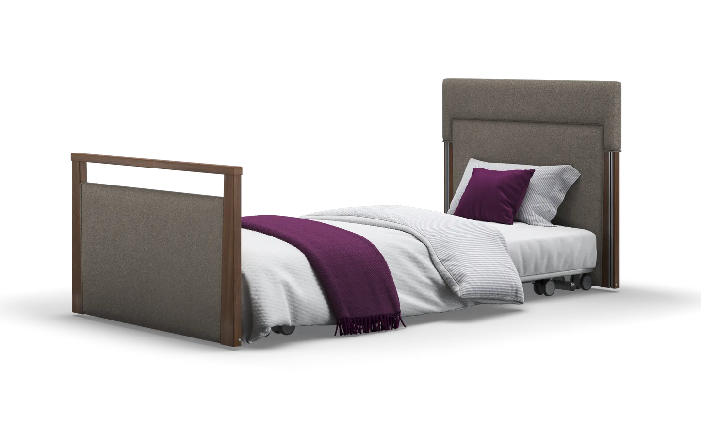 Solo SafeSide Upholstered Profiling Floor Bed