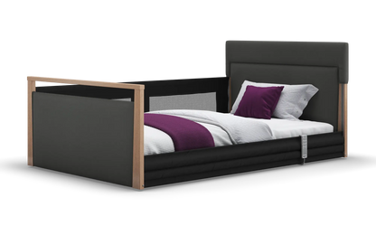 Solo SafeSide Upholstered Profiling Floor Bed