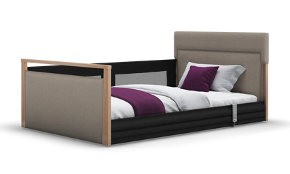 Solo SafeSide Upholstered Profiling Floor Bed