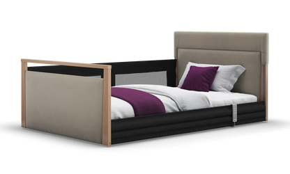 Solo SafeSide Upholstered Profiling Floor Bed