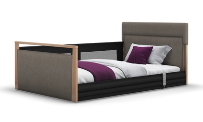 Solo SafeSide Upholstered Profiling Floor Bed