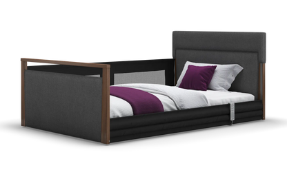 Solo SafeSide Upholstered Profiling Floor Bed
