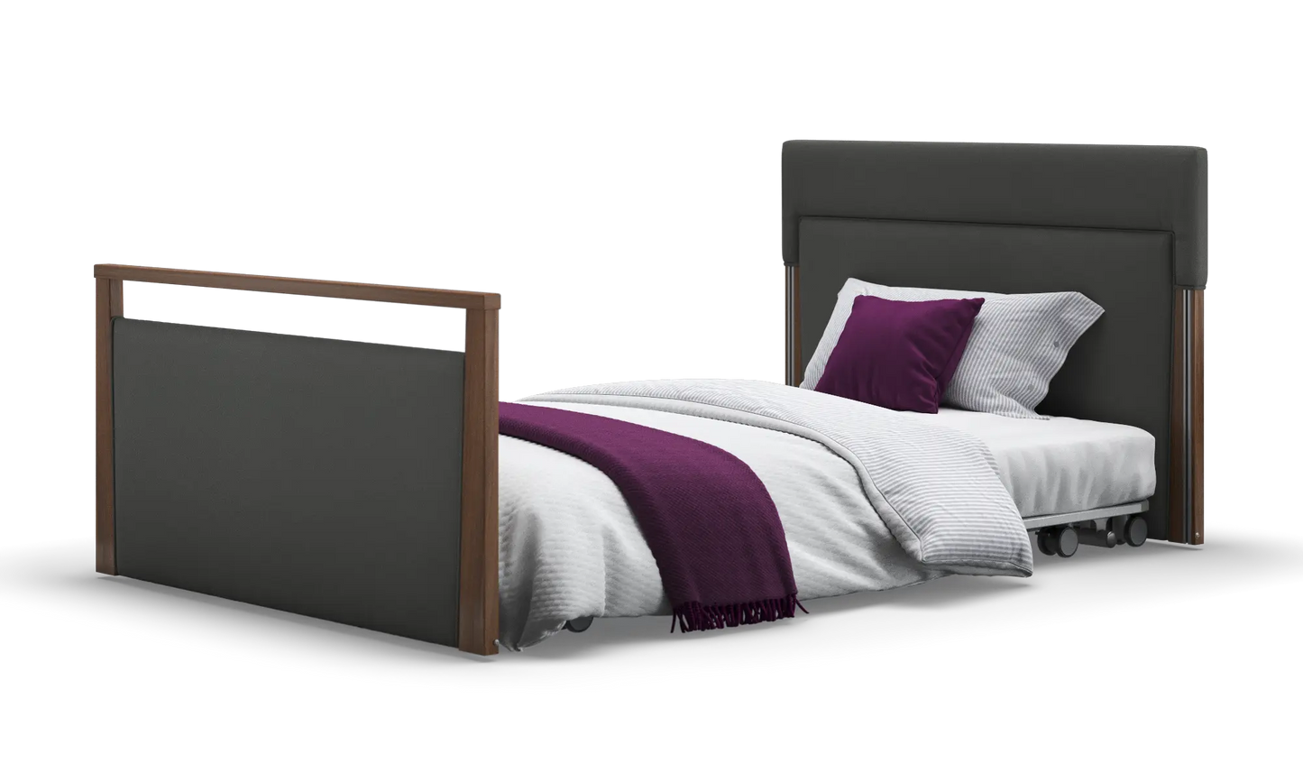 Solo SafeSide Upholstered Profiling Floor Bed