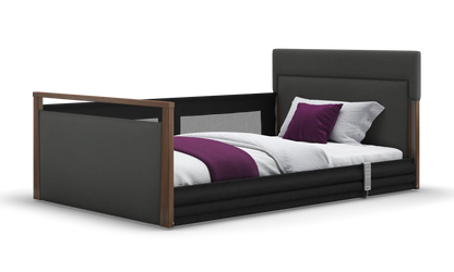 Solo SafeSide Upholstered Profiling Floor Bed