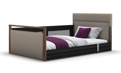 Solo SafeSide Upholstered Profiling Floor Bed