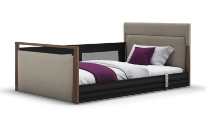 Solo SafeSide Upholstered Profiling Floor Bed