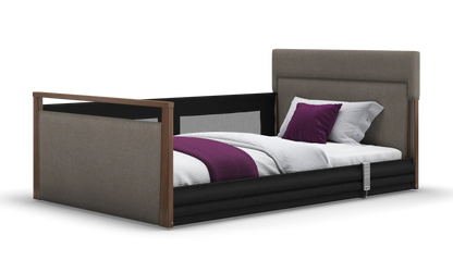 Solo SafeSide Upholstered Profiling Floor Bed