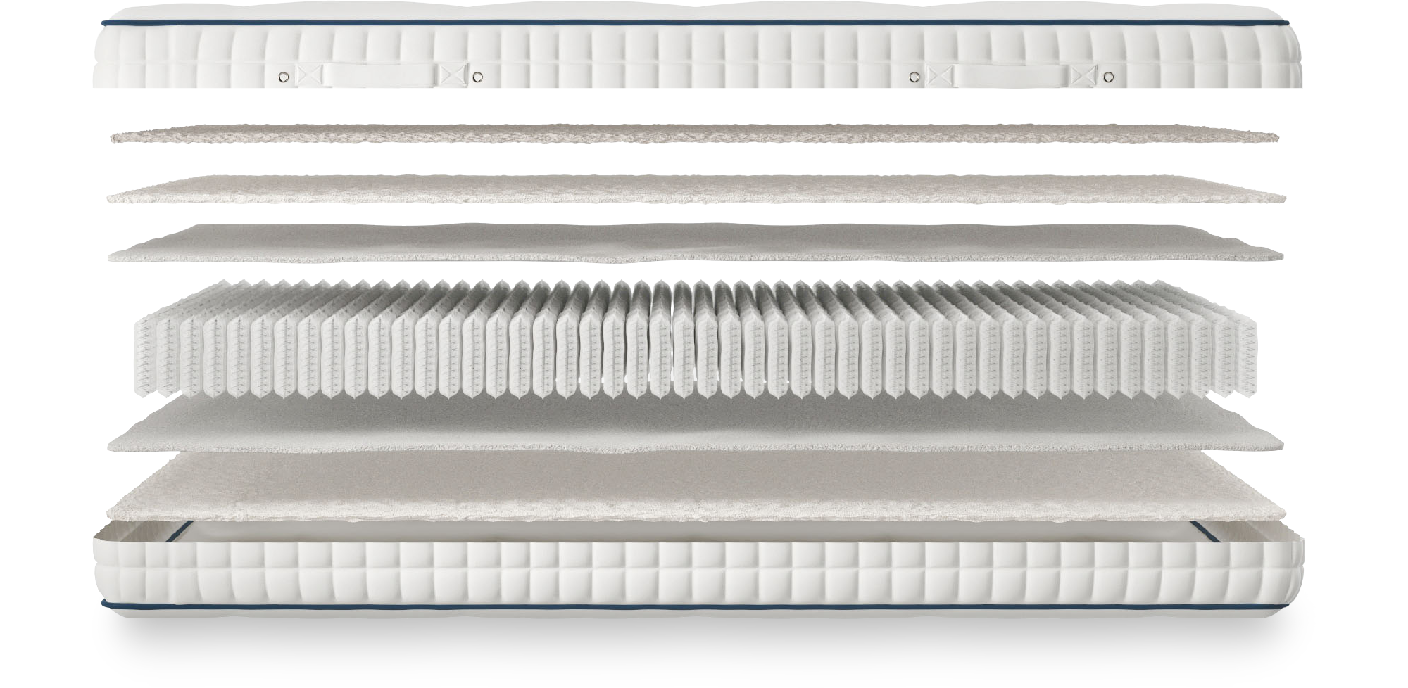 Mattress Natural 1000 exploded view