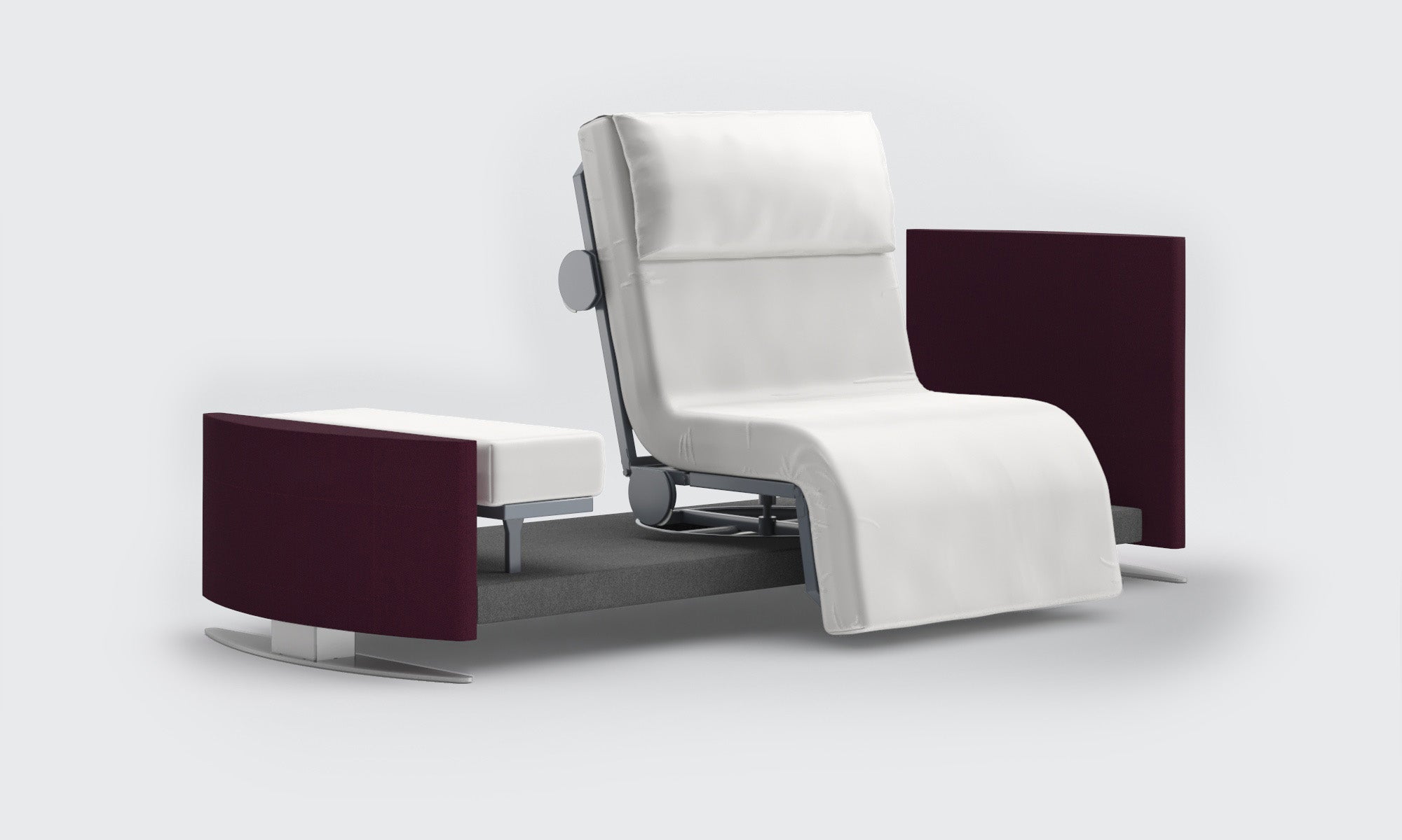 Bed chair sales with arms