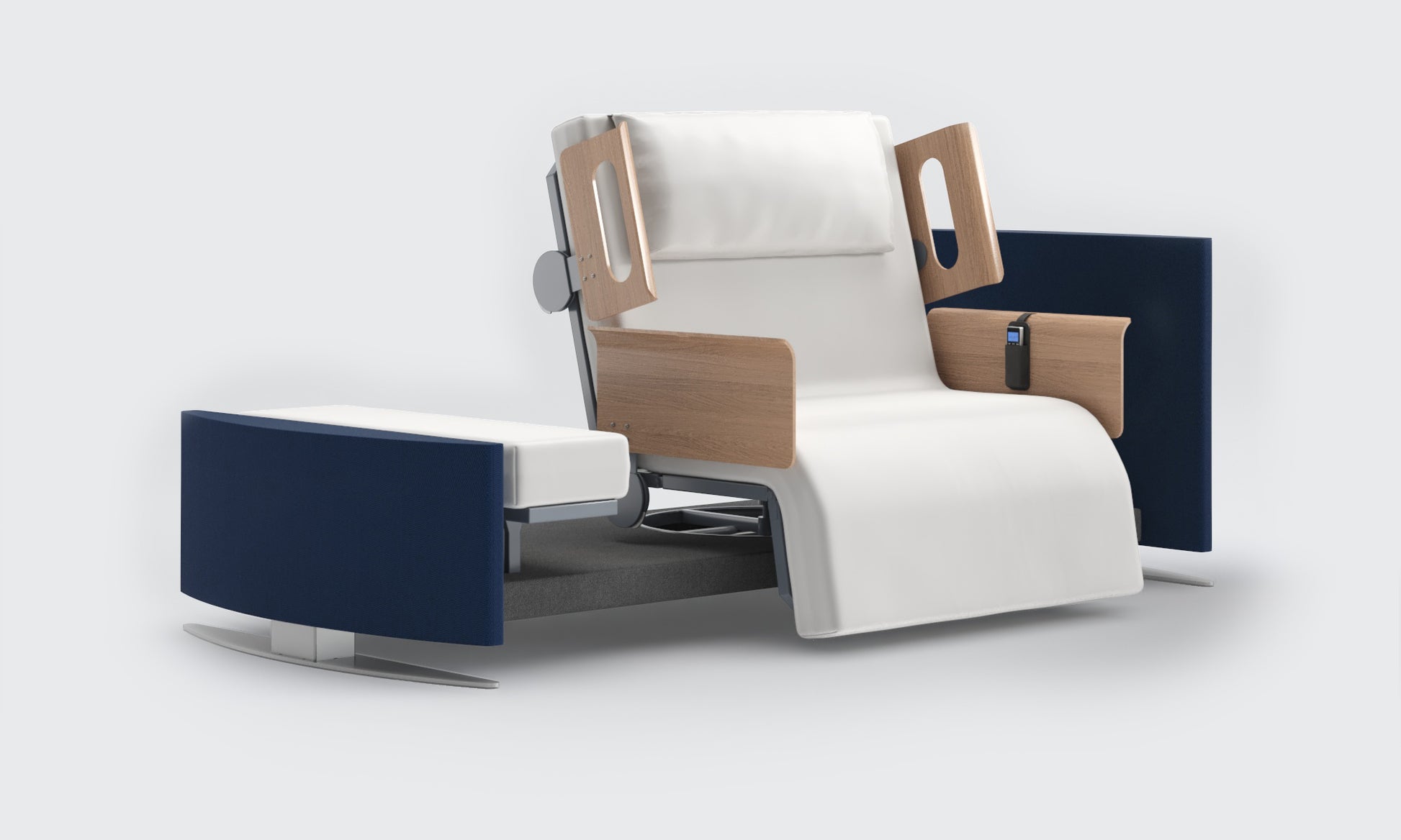 RotoBed® Change Rotating Chair Bed in petrol