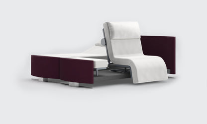 RotoBed® Change Dual Rotating Chair Bed in wine 