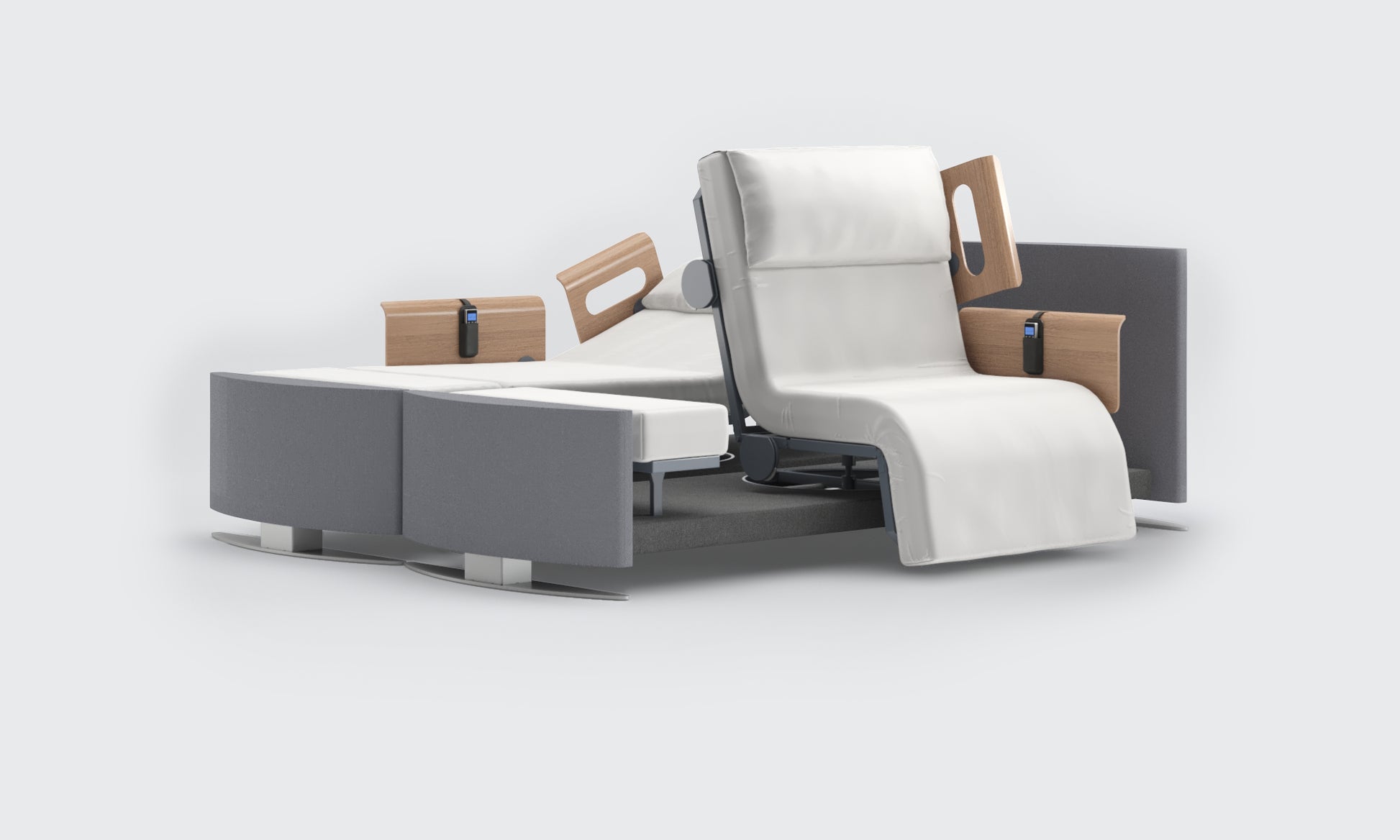 RotoBed® Change Dual Rotating Chair Bed in stone