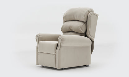 adara rise recliner chair standard waterfall leather sisal