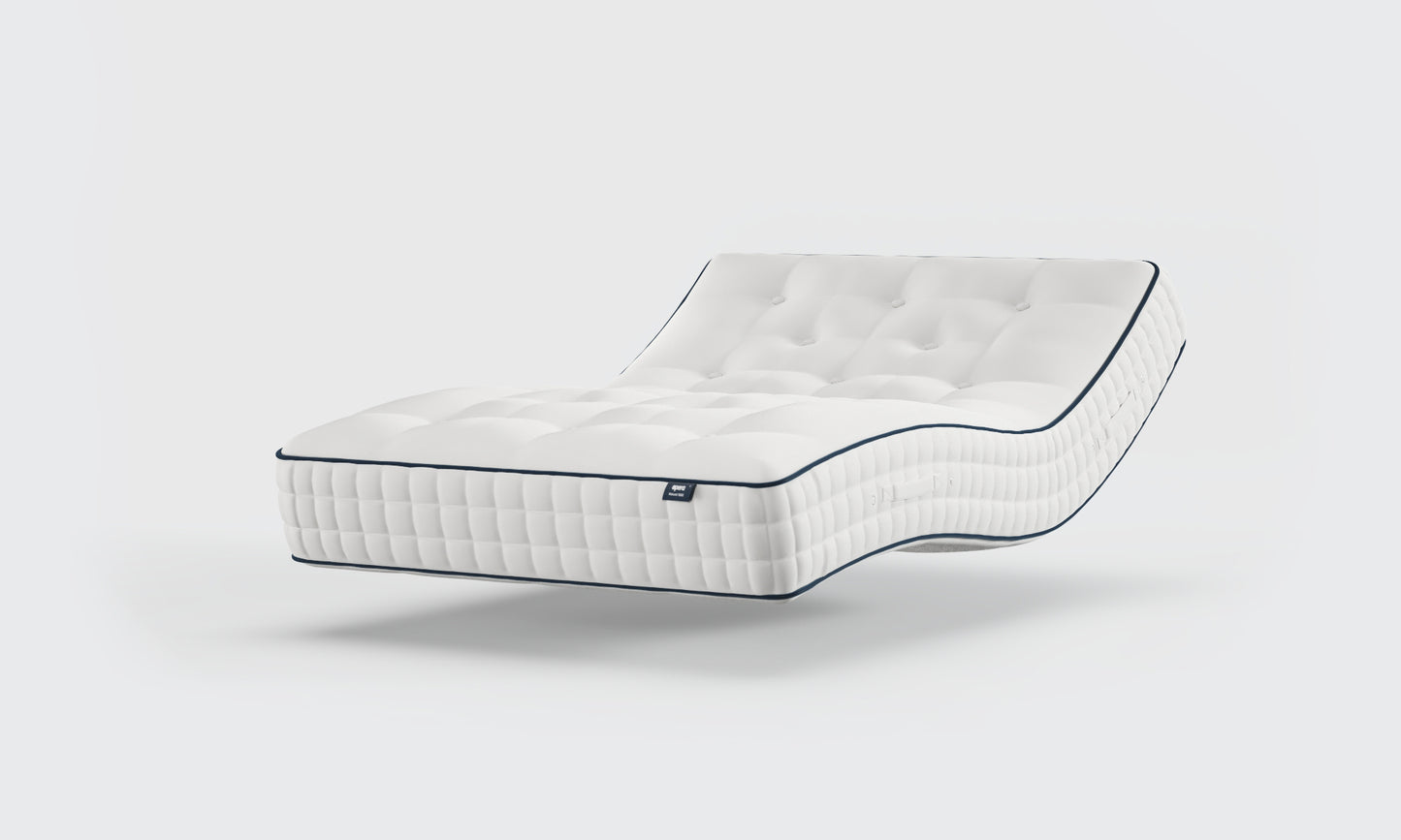 natural 1000 4ft comfort mattress profiling side