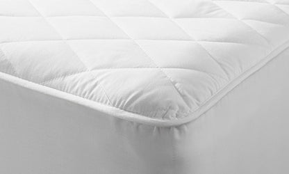Quilted mattress protector sheet corner