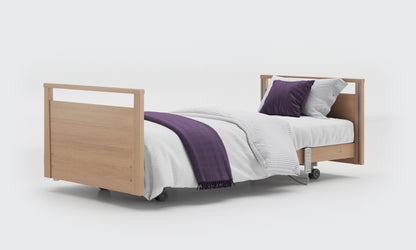 signature bed 3ft without rails in oak