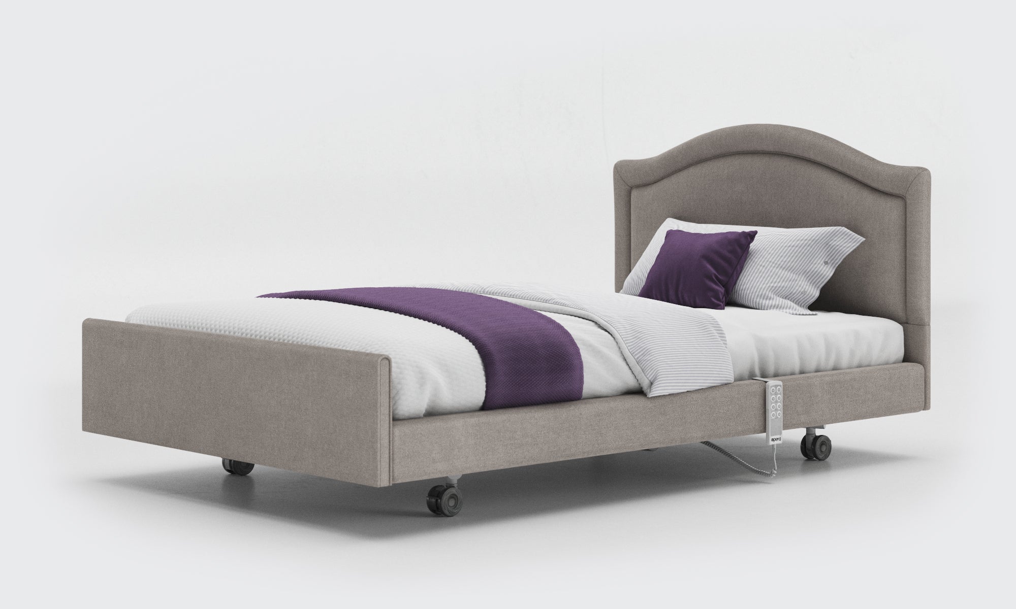 Fabric twin bed frame discount