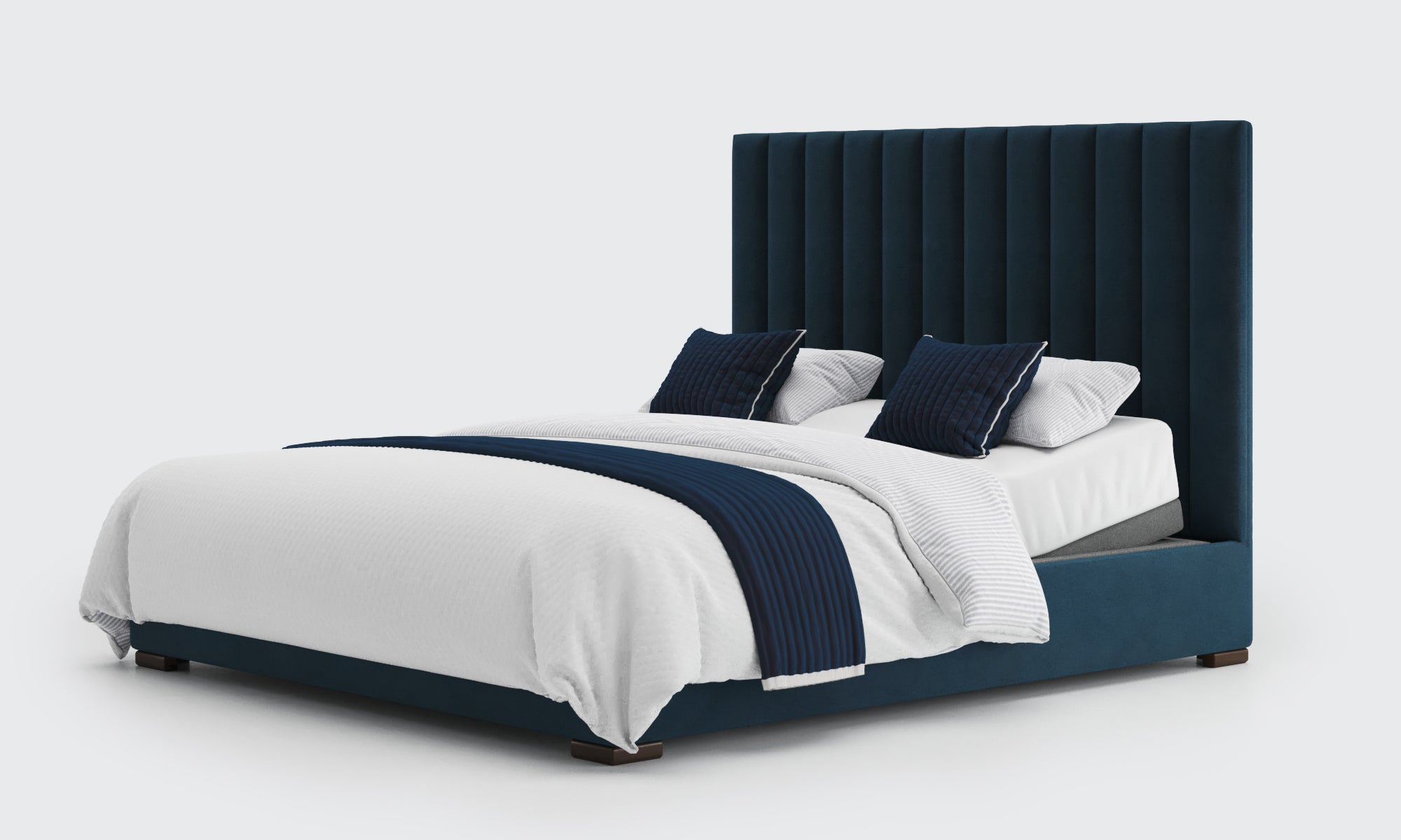 The brick deals velvet bed